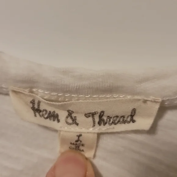 Hem & Thread Top - Picture 2 of 5